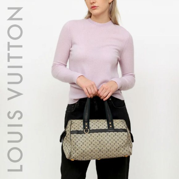 LOUIS VUITTON Vintage Monogram Mini Lin Canvas Josephine GM Shoulder Bag - Picture 2 of 16